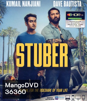4K - Stuber (2019) เรียกเก๋งไปจับโจร - แผ่นหนัง 4K UHD