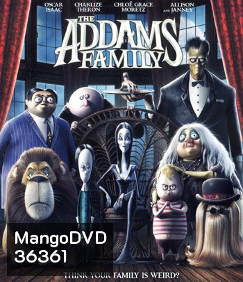 4K - The Addams Family (2019) ตระกูลนี้ผียังหลบ - แผ่นการ์ตูน 4K UHD