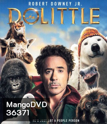 4K - Dolittle (2020) ด็อกเตอร์ ดูลิตเติ้ล - แผ่นหนัง 4K UHD