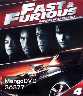 4K - Fast & Furious 4 (2009) เร็ว แรงทะลุนรก 4 : ยกทีมซิ่ง แรงทะลุไมล์ - แผ่นหนัง 4K UHD - Fast and Furious 4
