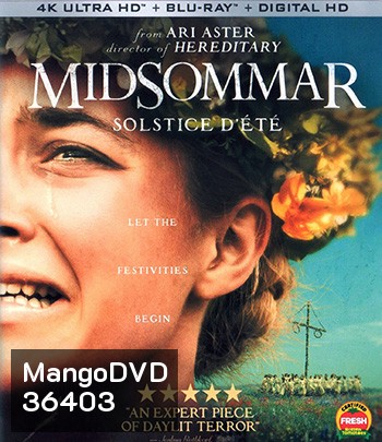 4K - Midsommar (2019) เทศกาลสยอง - แผ่นหนัง 4K UHD