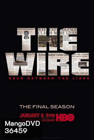 The Wire Season 5 : ดับอิทธิพลเถื่อน ปี 5 FINAL SEASON