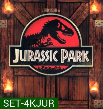 4K Jurassic Park + World ( รวมชุด 5 ภาค)