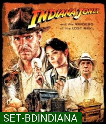 Bluray 25GB Indiana Jones (จัดชุดรวม 5 ภาค)