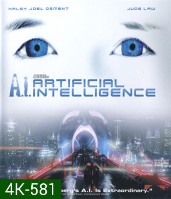 4K - A.I. Artificial Intelligence (2001) จักรกลอัจฉริยะ - แผ่นหนัง 4K UHD