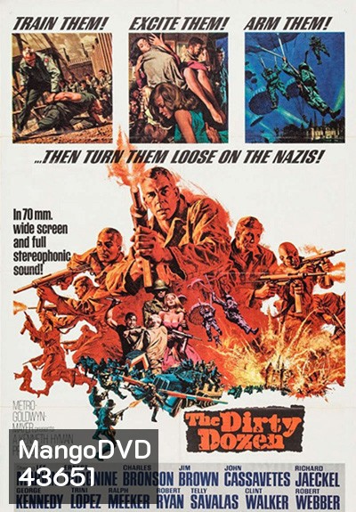 The Dirty Dozen (1967) 12 เดนตาย