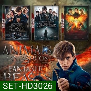 Fantastic Beasts สัตว์มหัศจรรย์ ภาค 1-3 DVD Master พากย์ไทย