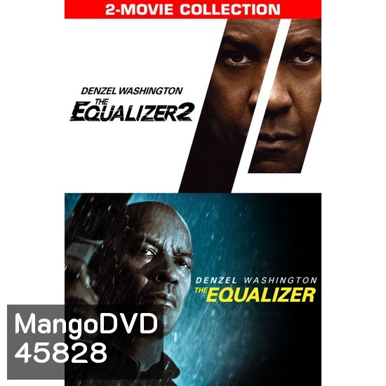 DVD The Equalizer มัจจุราชไร้เงา ภาค 1-2 Master พากย์ไทย