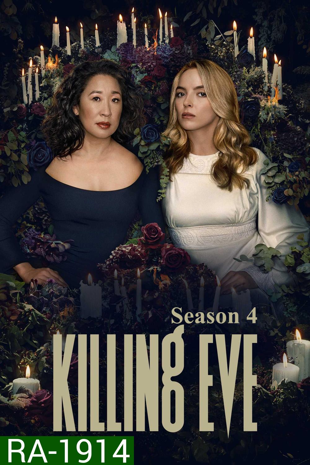 Killing Eve Season 4 (2022) พลิกเกมล่า แก้วตาทรชน ปี 4 (8 ตอน)