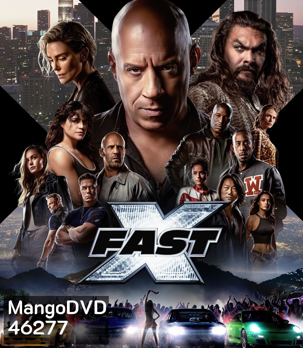 4K - FAST X (2023) เร็ว แรง ทะลุนรก 10 - Fast and Furious 10 - แผ่นหนัง 4K UHD