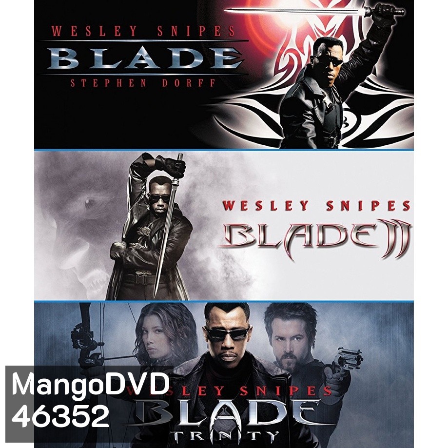BLADE นักล่าพันธุ์อมตะ ภาค 1-3 DVD Master พากย์ไทย