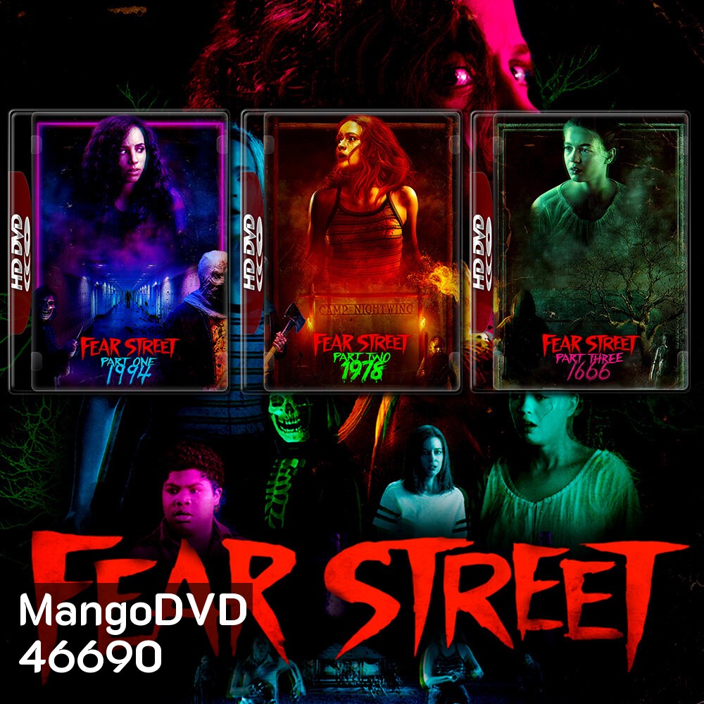 Fear Street Part 1-3 ถนนอาถรรพ์ DVD หนัง มาสเตอร์ พากย์ไทย