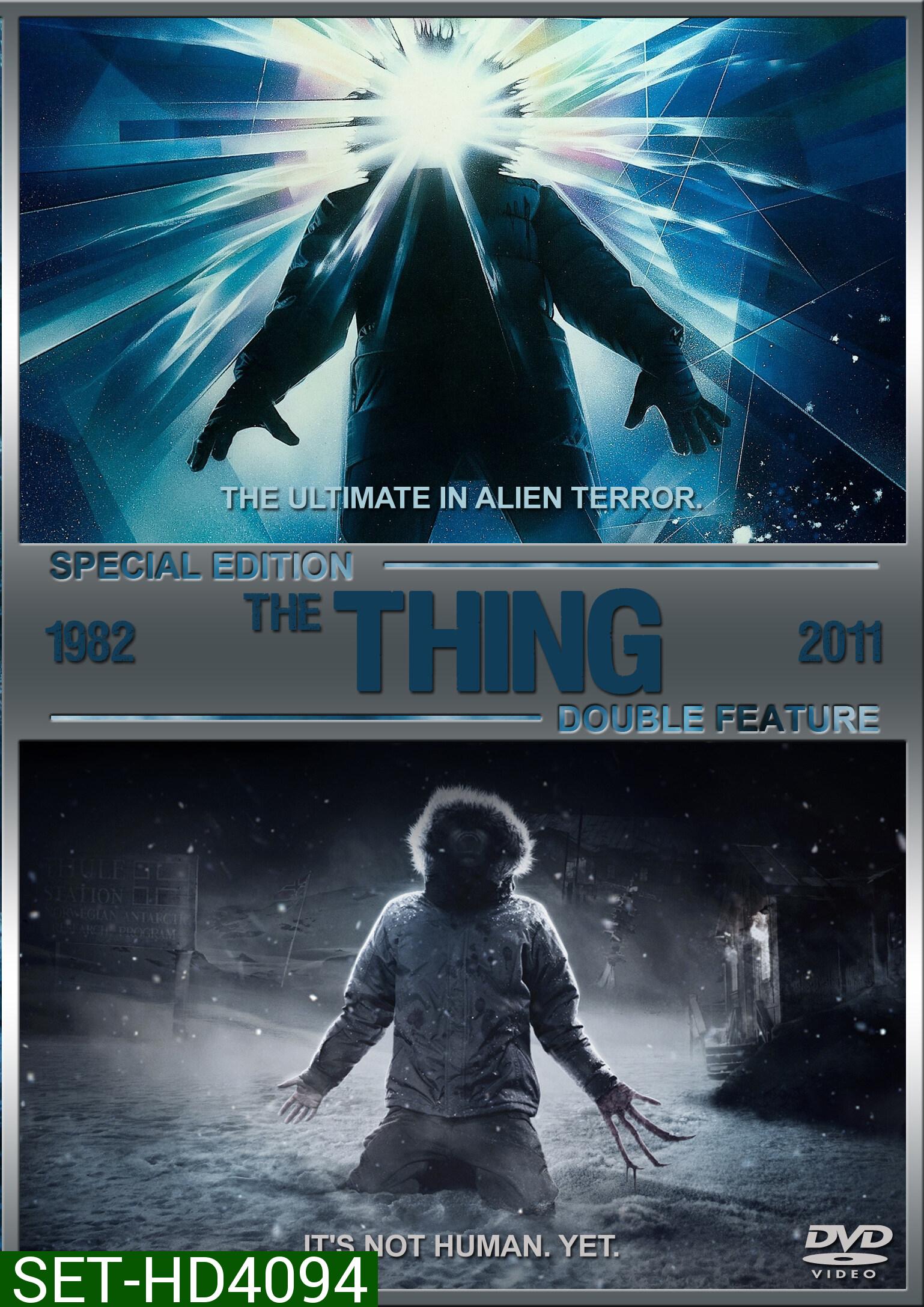 The Thing ไอ้ตัวเขมือบโลก (1982),The Thing แหวกมฤตยู อสูรใต้โลก (2011) DVD Master พากย์ไทย