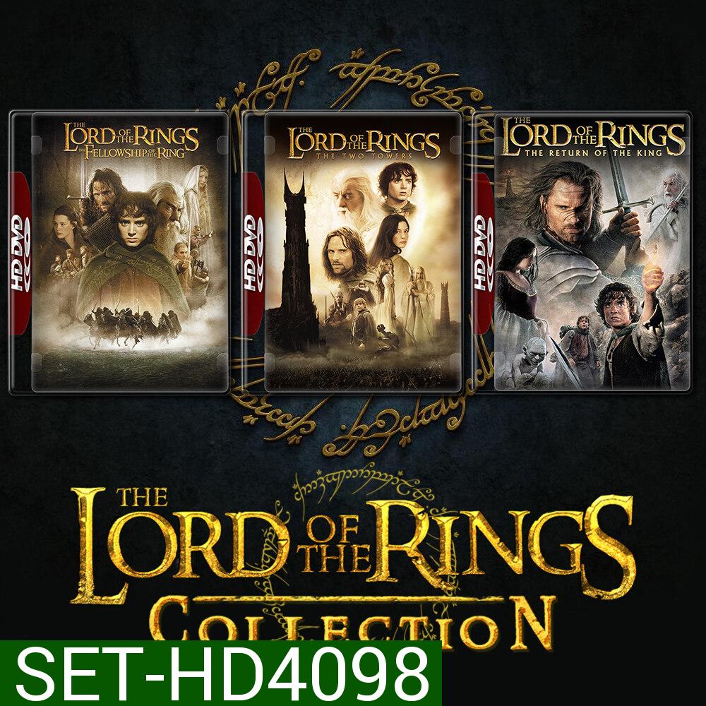The Lord of the Rings เดอะ ลอร์ด ออฟ เดอะ ริงส์ ภาค 1-3 DVD Master พากย์ไทย