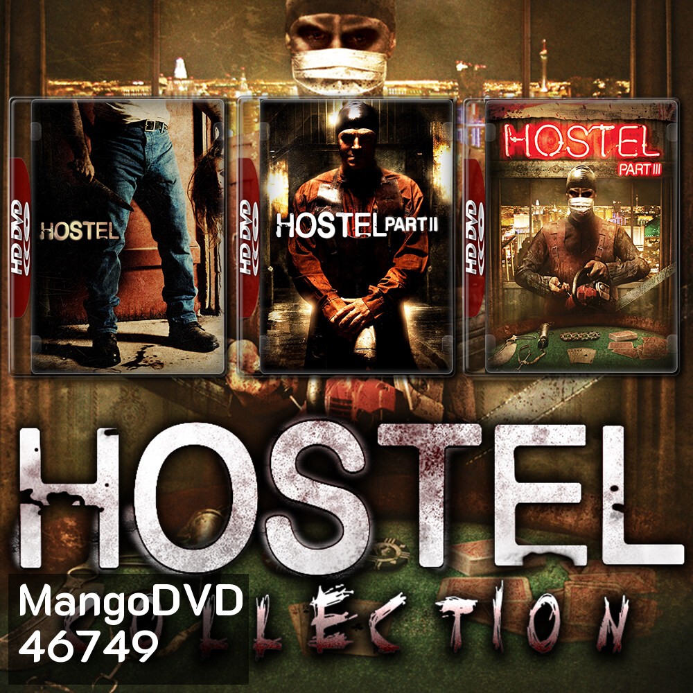 Hostel Part 1-3 นรกรอชำแหละ DVD หนัง มาสเตอร์ พากย์ไทย