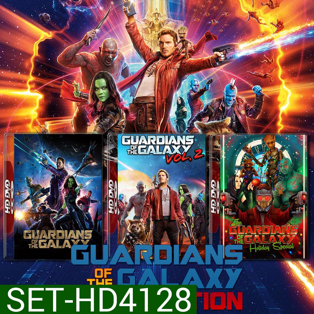 Guardians of the Galaxy รวมพันธุ์นักสู้พิทักษ์จักรวาล ภาค 1-3 DVD หนัง มาสเตอร์ พากย์ไทย