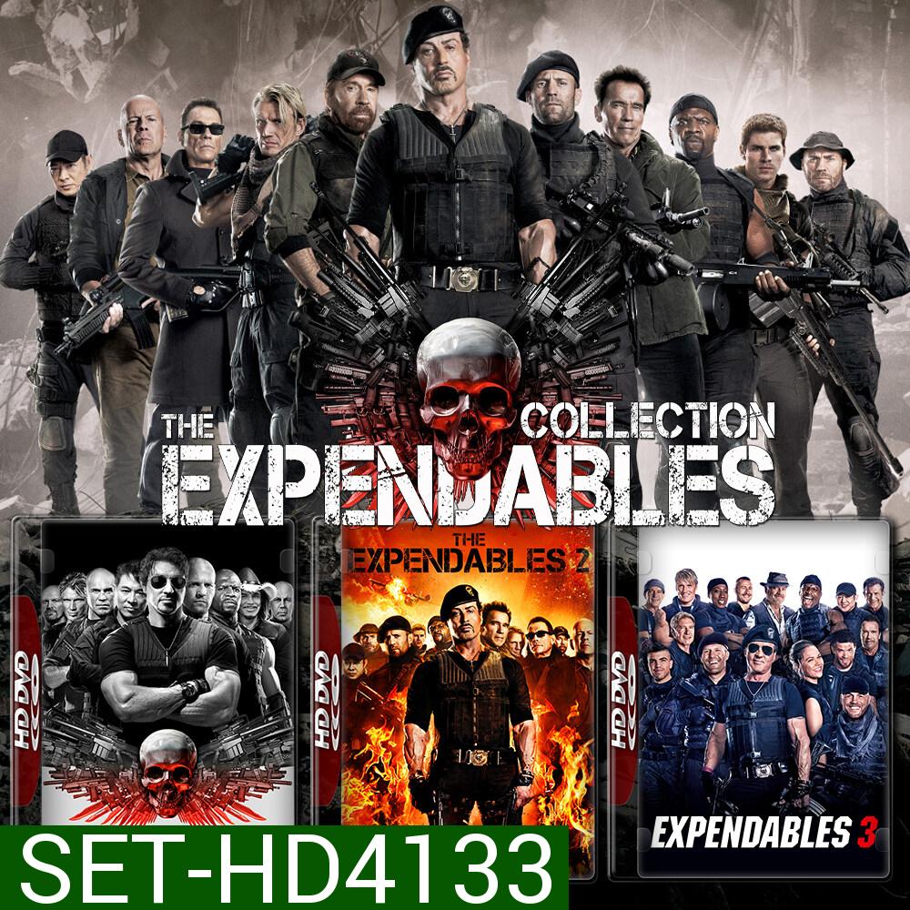 The Expendables โครตคนทีมมหากาฬ ภาค 1-3 DVD หนัง มาสเตอร์ พากย์ไทย