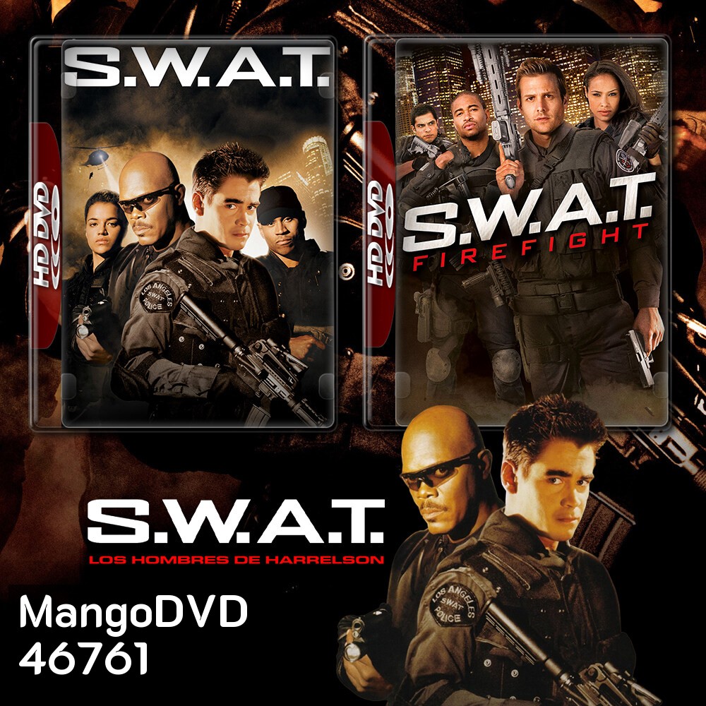 S.W.A.T. ส.ว.า.ท. 1-2 (2003/2011) DVD หนัง มาสเตอร์ พากย์ไทย