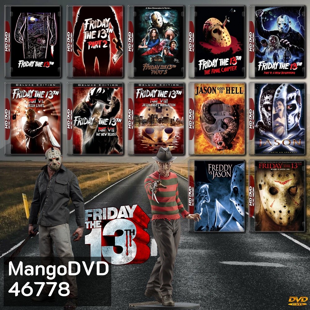 Friday the 13th Collection ศุกร์ 13 ฝันหวาน DVD Master พากย์ไทย