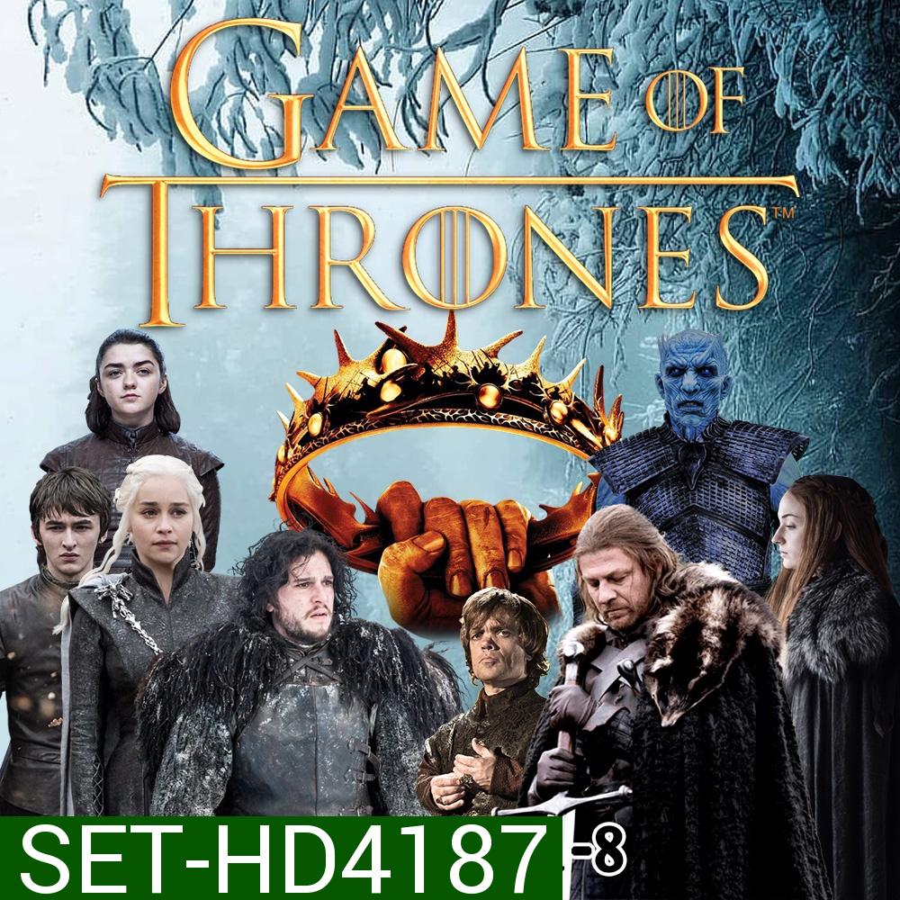 Game Of Thrones มหาศึกชิงบัลลังก์ Season 1-8 DVD Master 
