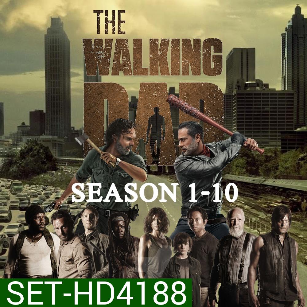 Walking Dead Seson 1-10 DVD Master 