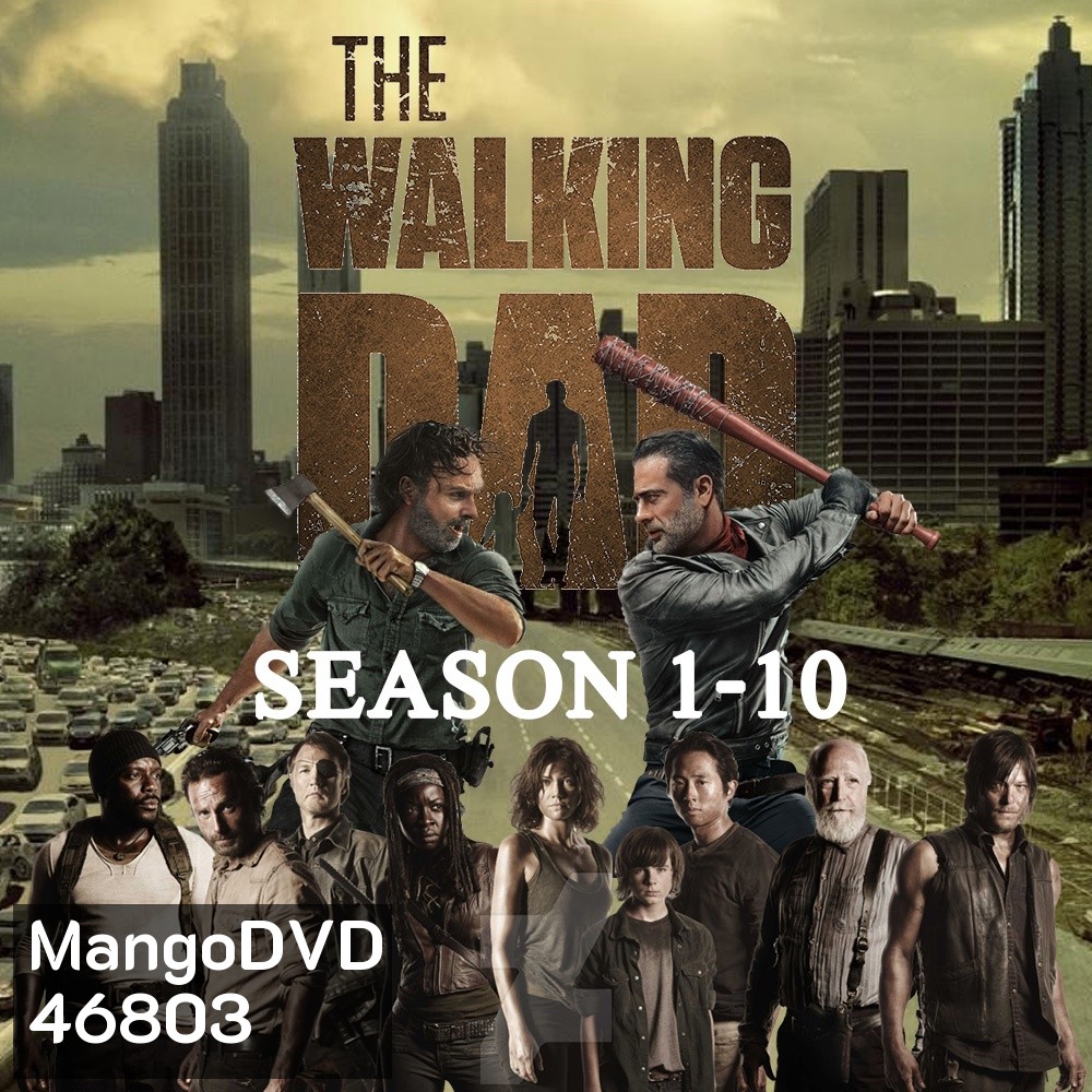 Walking Dead Seson 1-10 DVD Master