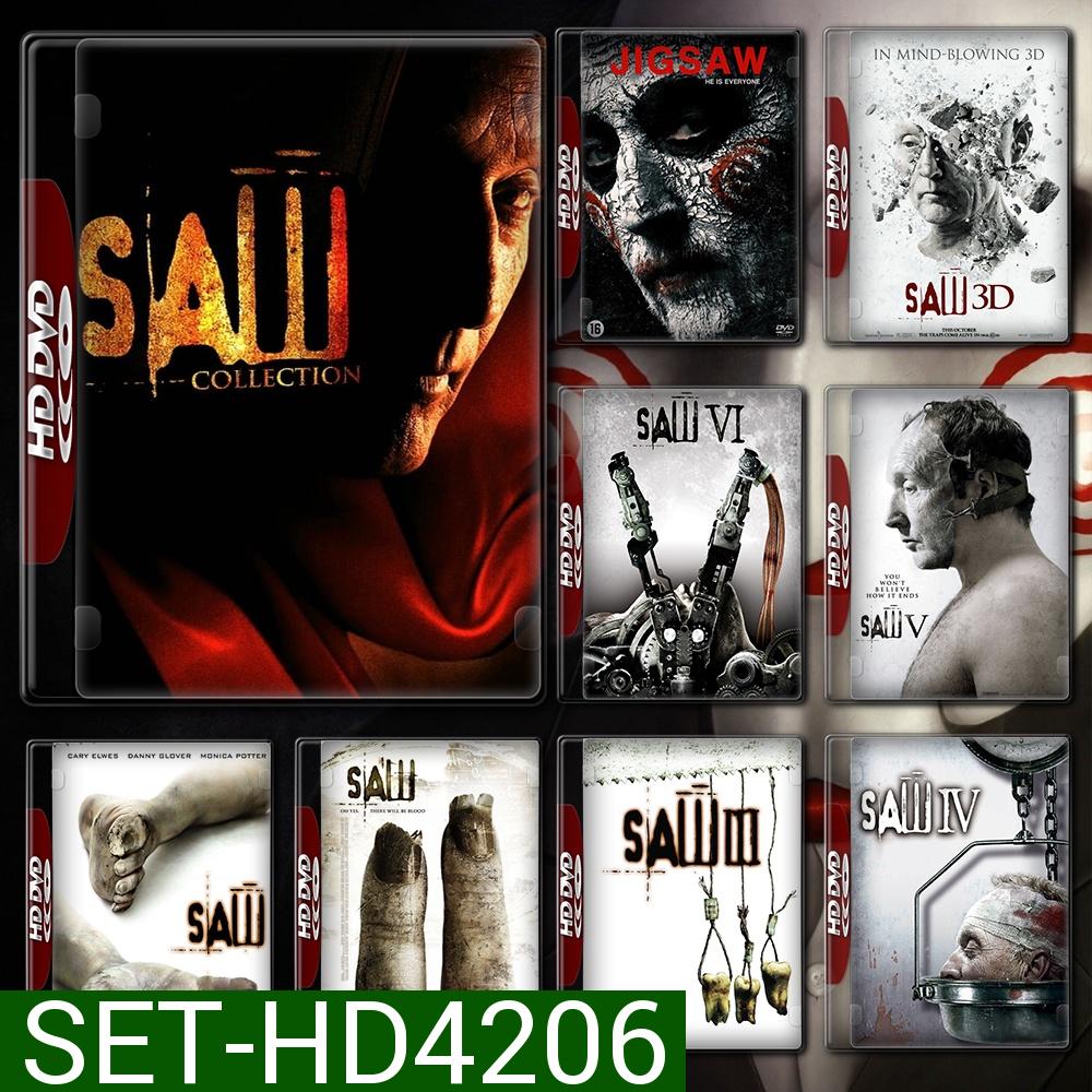 SAW เกมตัดต่อตาย ภาค 1-8 DVD Master พากย์ไทย