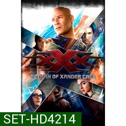 XXX TRIPLE X พยัคฆ์ร้ายพันธุ์ดุ ภาค 1-3 DVD Master พากย์ไทย