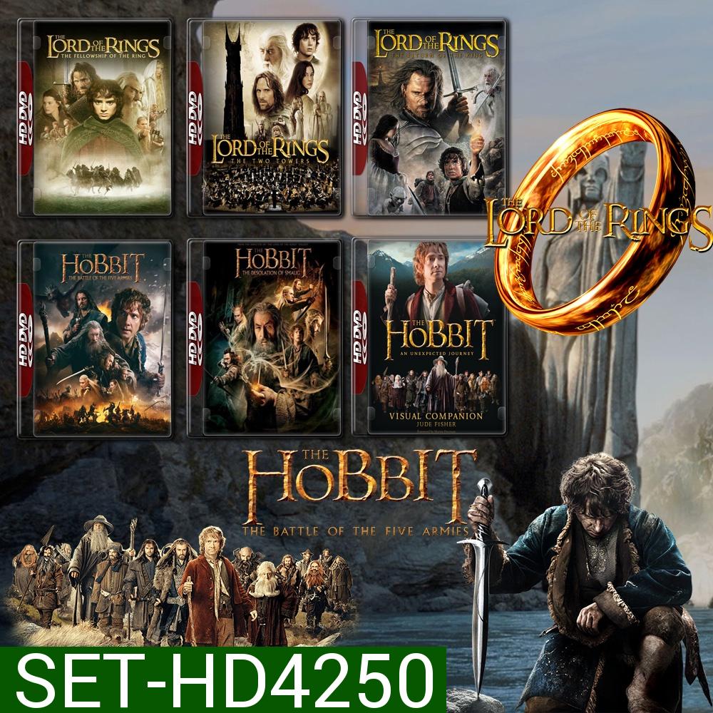 Lord of The Rings ภาค 1-3 + The Hobbit ภาค 1-3 DVD Master พากย์ไทย