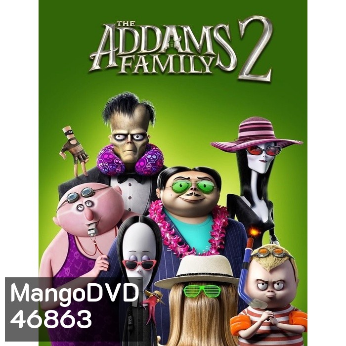 The Addams Family ภาค 1-2 DVD Master พากย์ไทย