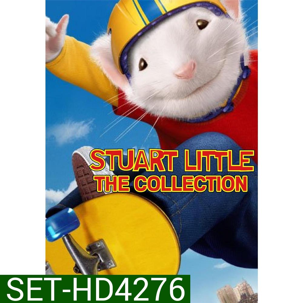STUART LITTLE สจ๊วต ลิตเติ้ล ภาค 1-3 DVD Master พากย์ไทย