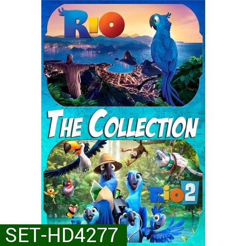 Rio The Movie ริโอ เดอะ มูฟวี่ ภาค 1-2 DVD Master พากย์ไทย