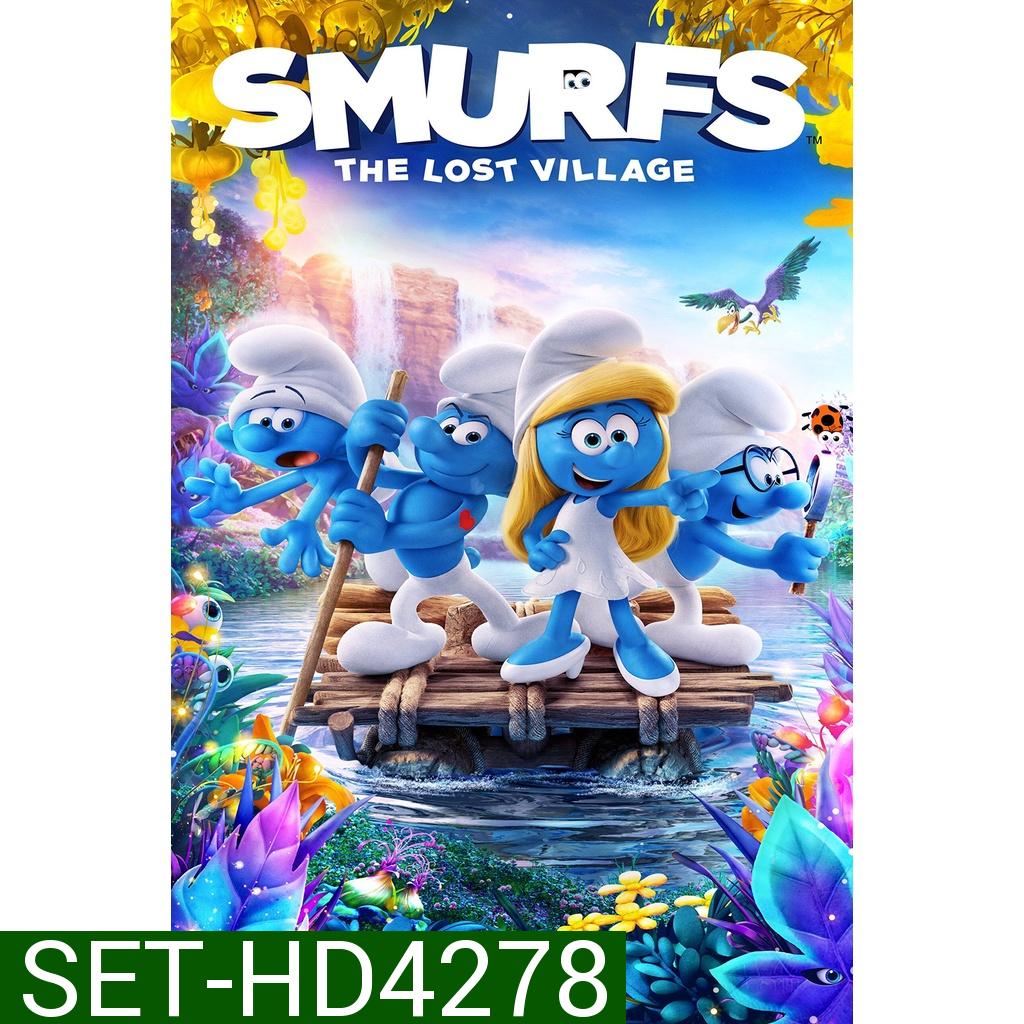The Smurfs เดอะ สเมิร์ฟส์ ภาค 1-3 DVD Master พากย์ไทย