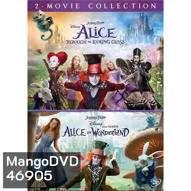 Alice In Wonderland อลิซ ในแดนมหัศจรรย์ 2 ภาค DVD Master พากย์ไทย