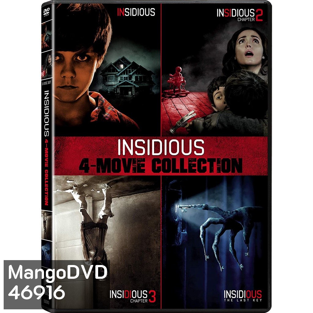 Insidious อินซิเดียส วิญญาณตามติด ภาค 1-4 DVD Master พากย์ไทย