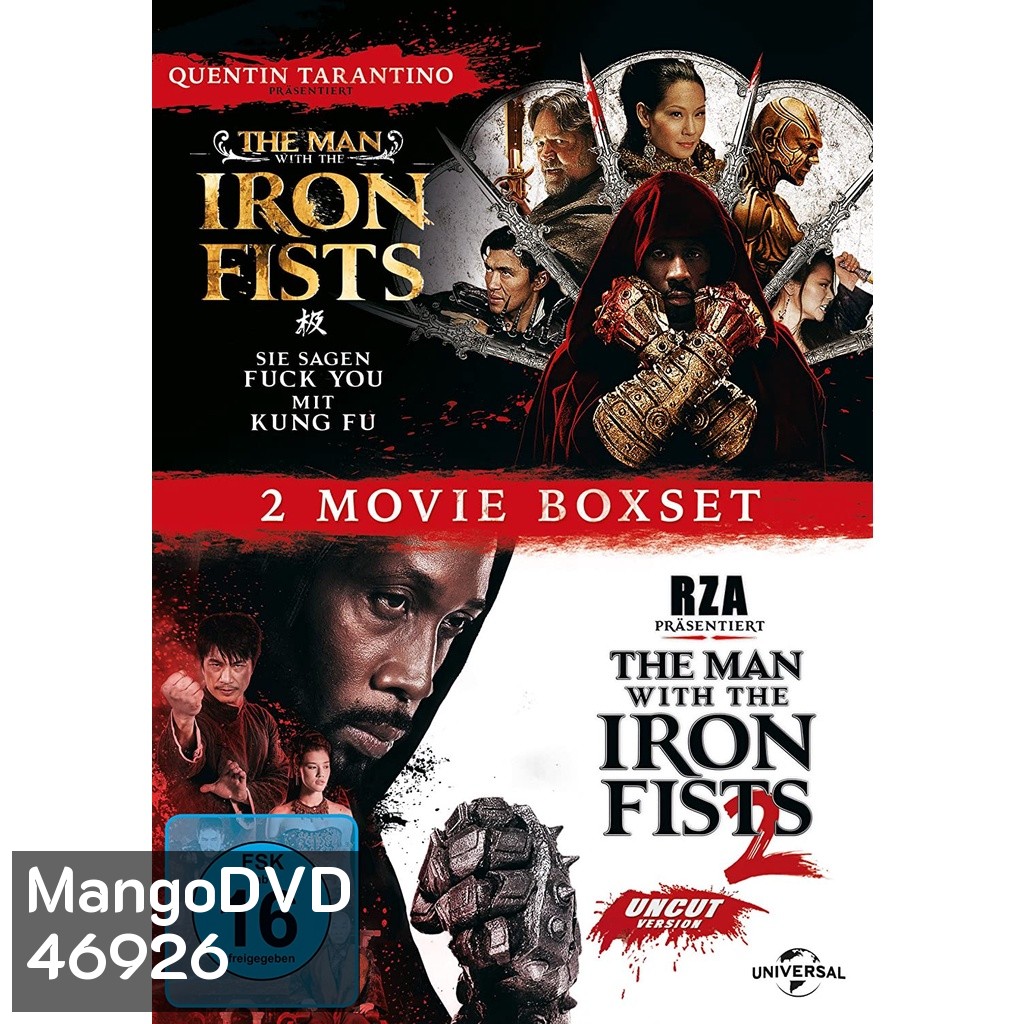 The Man With The Iron Fists วีรบุรุษหมัดเหล็ก ภาค 1-2 DVD Master พากย์ไทย