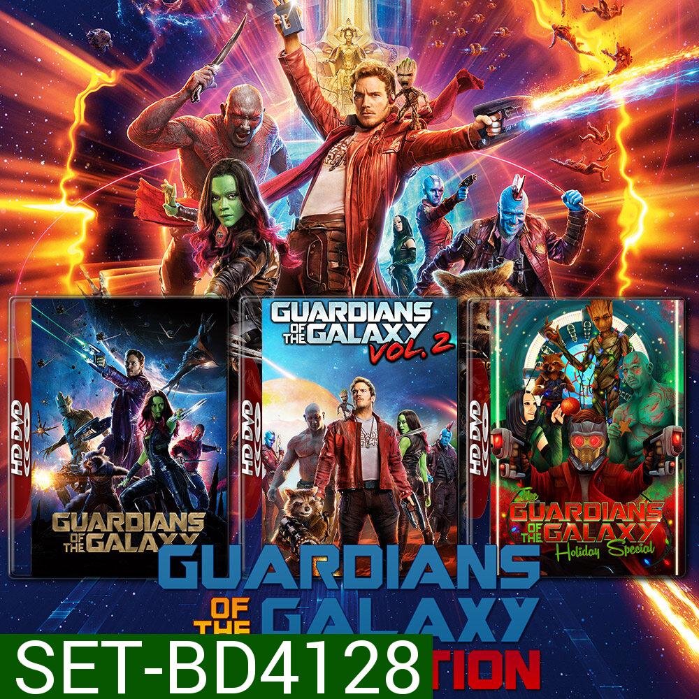 Guardians of the Galaxy รวมพันธุ์นักสู้พิทักษ์จักรวาล ภาค 1-3 Bluray หนัง มาสเตอร์ พากย์ไทย