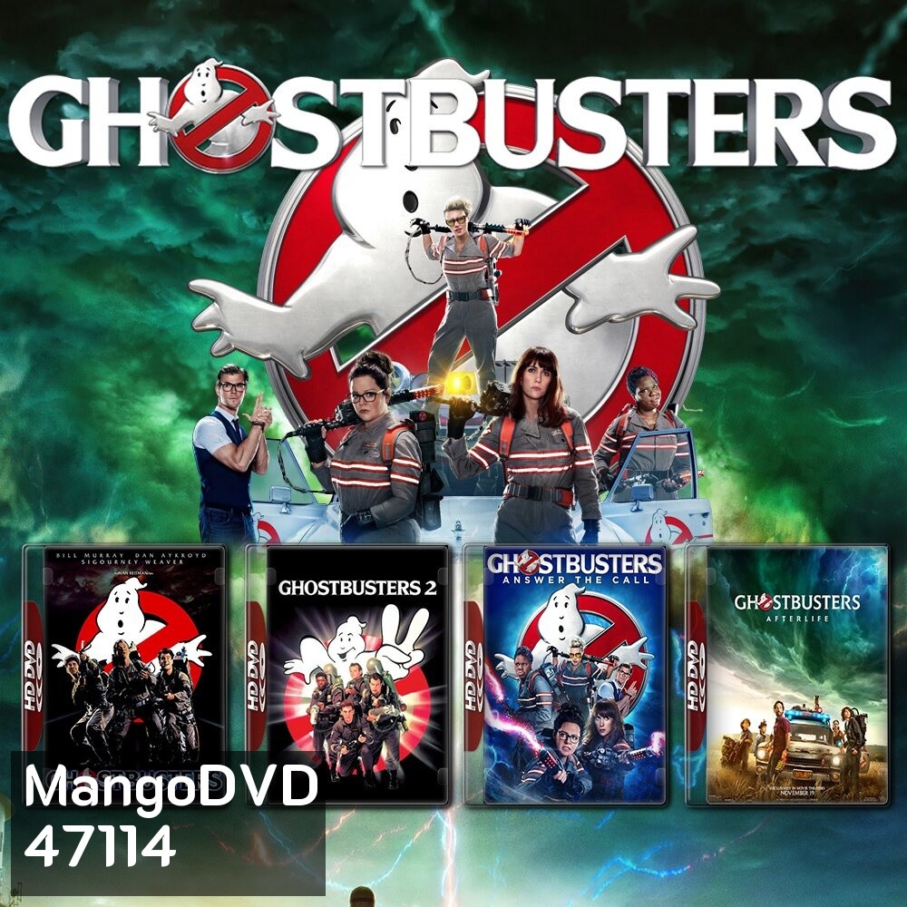 Ghostbusters บริษัทกำจัดผี ภาค 1-4 Bluray Master พากย์ไทย