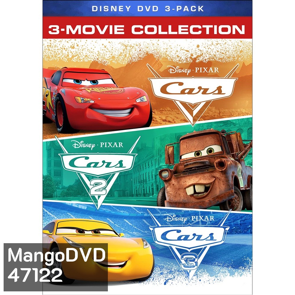 Cars คาร์ 4 ล้อซิ่ง ซ่าท้าโลก ภาค 1-3 +1 ภาคพิเศษ Bluray Master พากย์ไทย