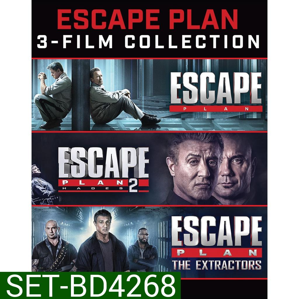 Escape Plan เอสเคป แพลน แหกคุกมหาประลัย ภาค 1-3 Bluray Master พากย์ไทย