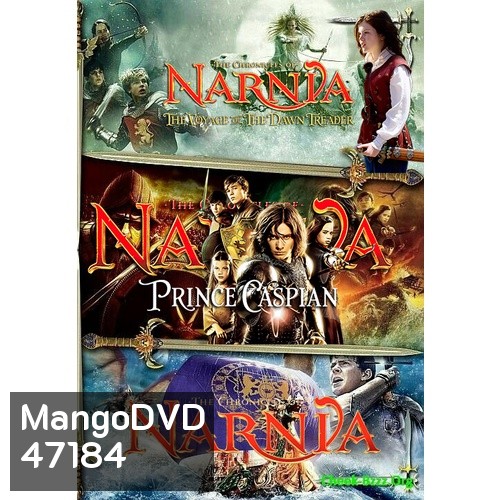 NARNIA อภินิหารตำนานแห่งนาร์เนีย ภาค 1-3 Bluray Master พากย์ไทย