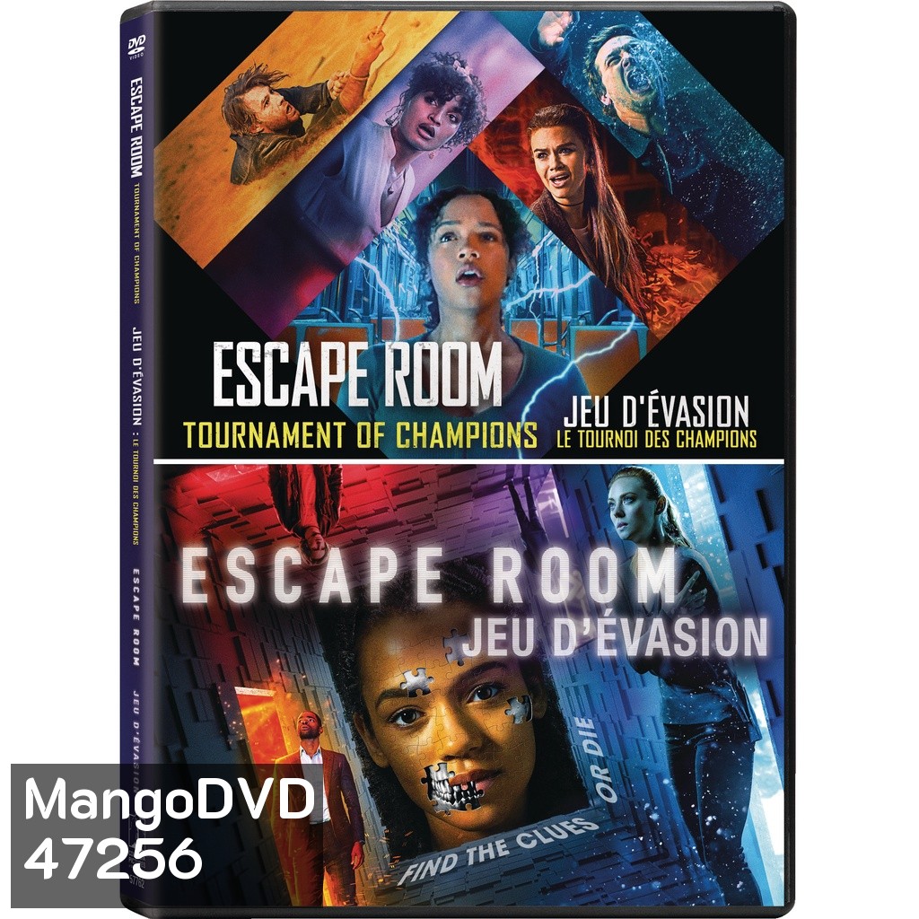 Escape Room 1-2 Collection กักห้อง เกมโหด 1-2 4K พากย์ไทย