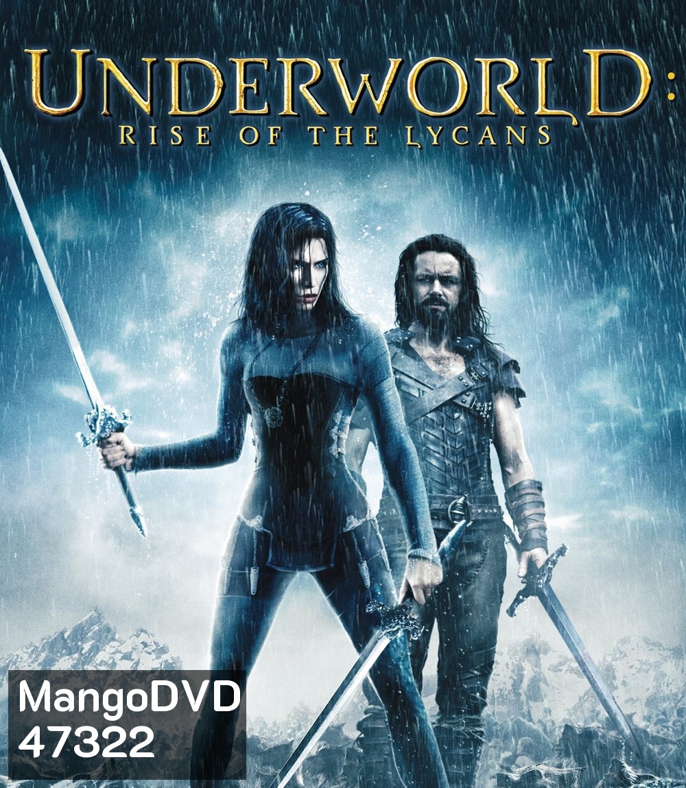 4K - Underworld: Rise of the Lycans (2009): ปลดแอกจอมทัพอสูร - แผ่นหนัง 4K UHD