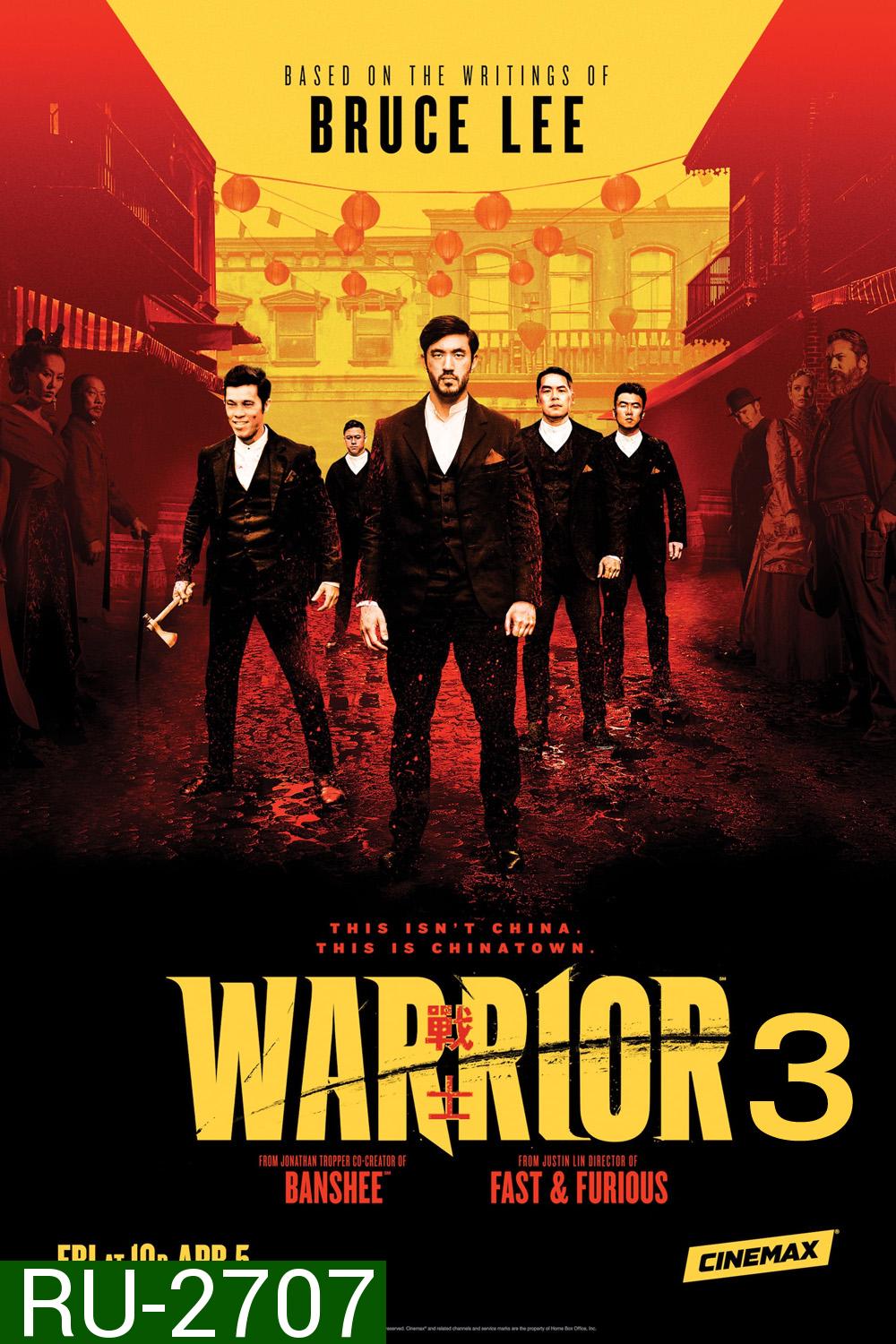 Warrior Season 3 (2023) วอร์ริเออร์ ปี 3 (10 ตอน)