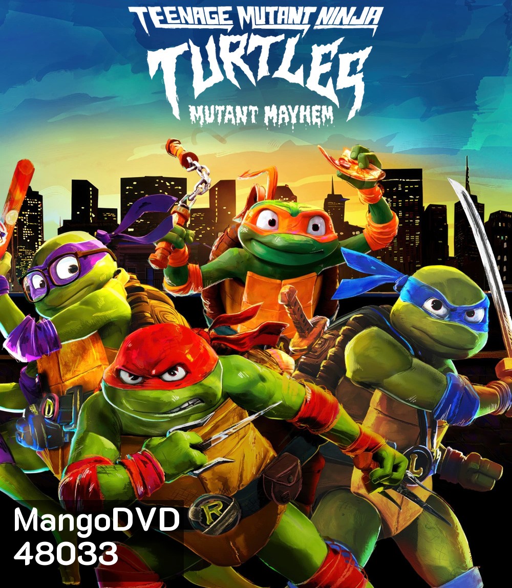4K - Teenage Mutant Ninja Turtles Mutant Mayhem (2023) เต่านินจา โกลาหลกลายพันธุ์ - แผ่นหนัง 4K UHD