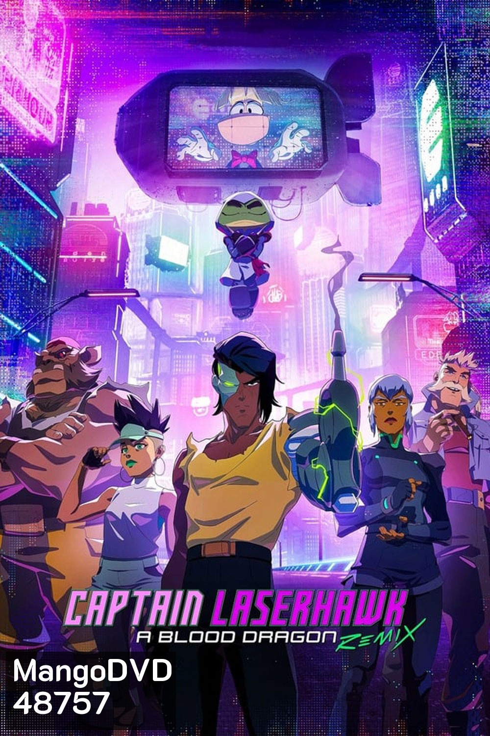 Captain Laserhawk A Blood Dragon กัปตันเลเซอร์ฮอว์ค บลัดดราก้อน รีมิกซ์ (2023)