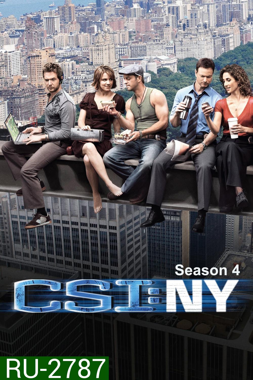 {ดูภาพตัวอย่างซับก่อนสั่งนะคะ}CSI New York Season 4 ไขคดีปริศนานิวยอร์ค ปี 4 (21 ตอน)