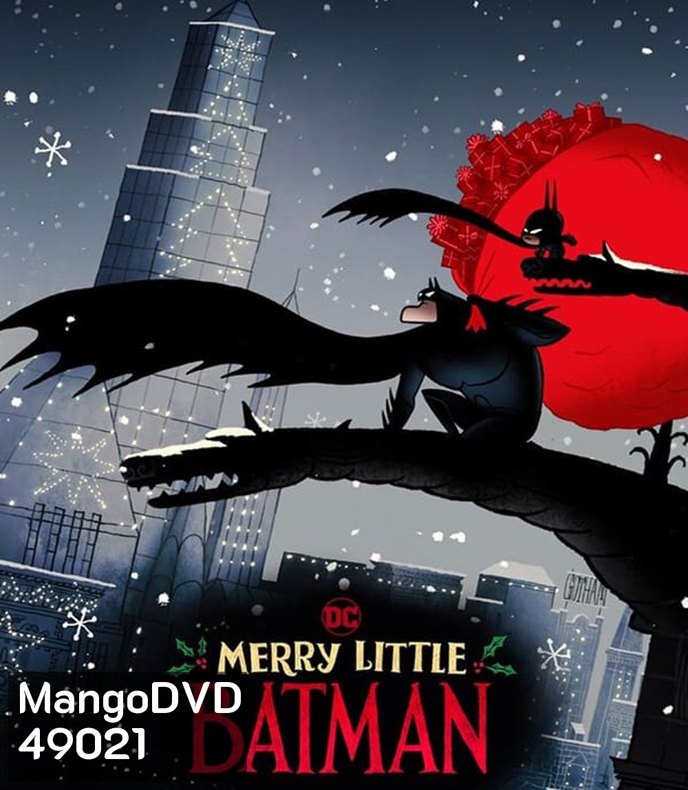 4K - Merry Little Batman คริสต์มาสแสนวุ่นกับเจ้าหนู่แบทแมน (2023) - แผ่นหนัง 4K UHD
