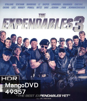 4K - The Expendables 3 (2014) โคตรคนทีมมหากาฬ 3 - แผ่นหนัง 4K UHD