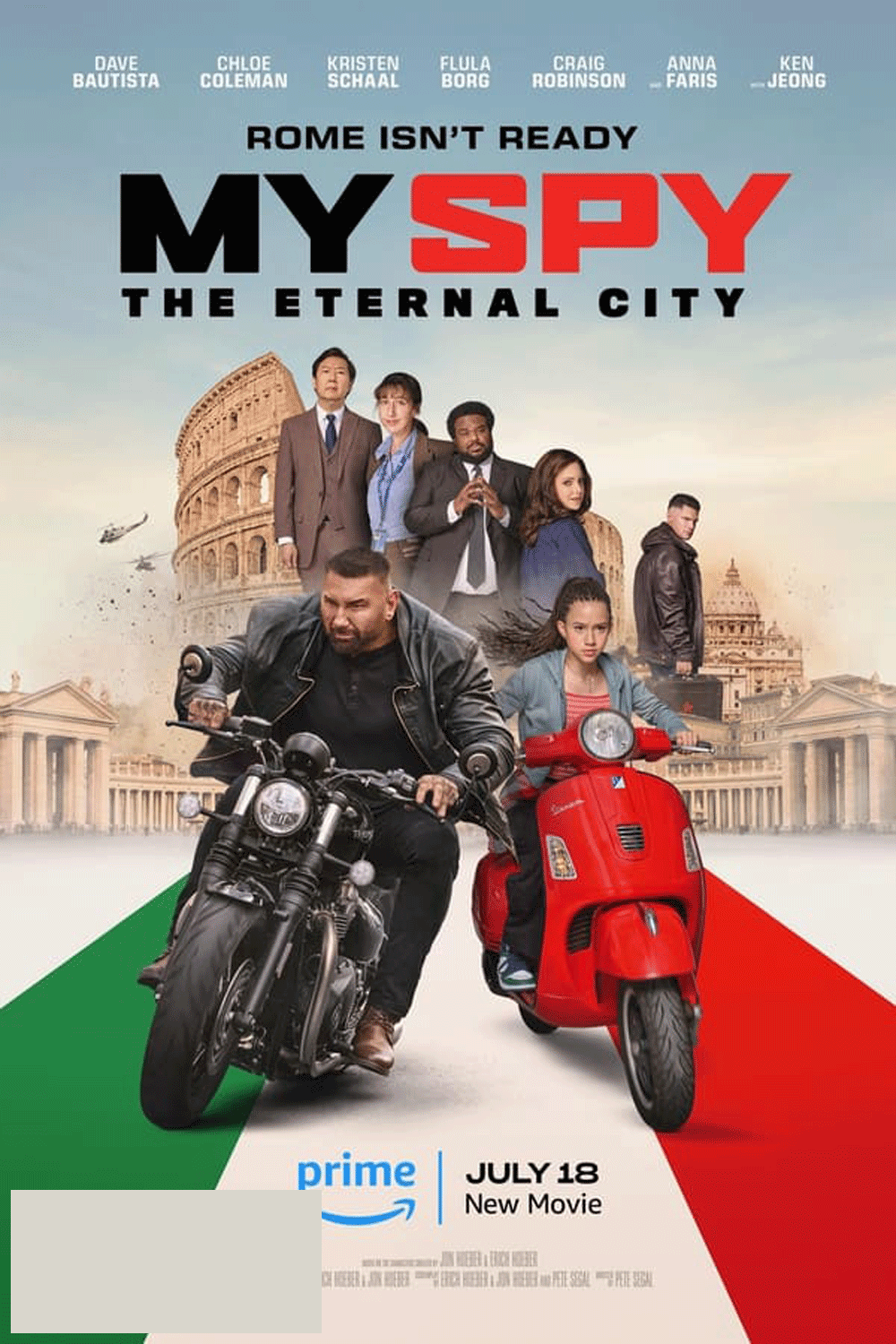 My Spy the Eternal City (2024) พยัคฆ์ร้าย สปายแสบ คู่ป่วนตะลุยเมืองศักดิ์สิทธิ์